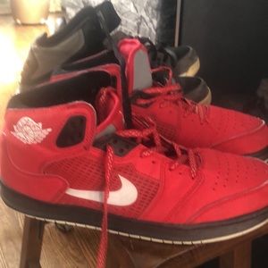 These are used shoes. Signs of wear are apparent. Priced for condition.